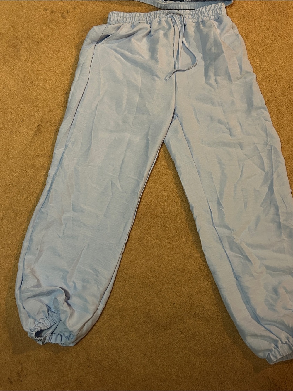 Light Blue Off-Shoulder Set - Picture 3 of 8